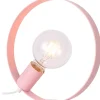 Sklep Kaja Lampka stołowa różowa okrągła E27 LEDEA 50501200 NEXO | Kaja