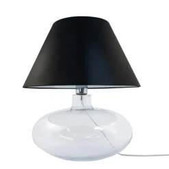 Sklep Kaja Lampka stołowa w stylu glamour, do salonu 5519BK ADANA | Kaja