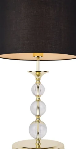 Sklep Kaja Lampka stołowa w stylu glamour, do sypialni RLT93163-1GB -REA II