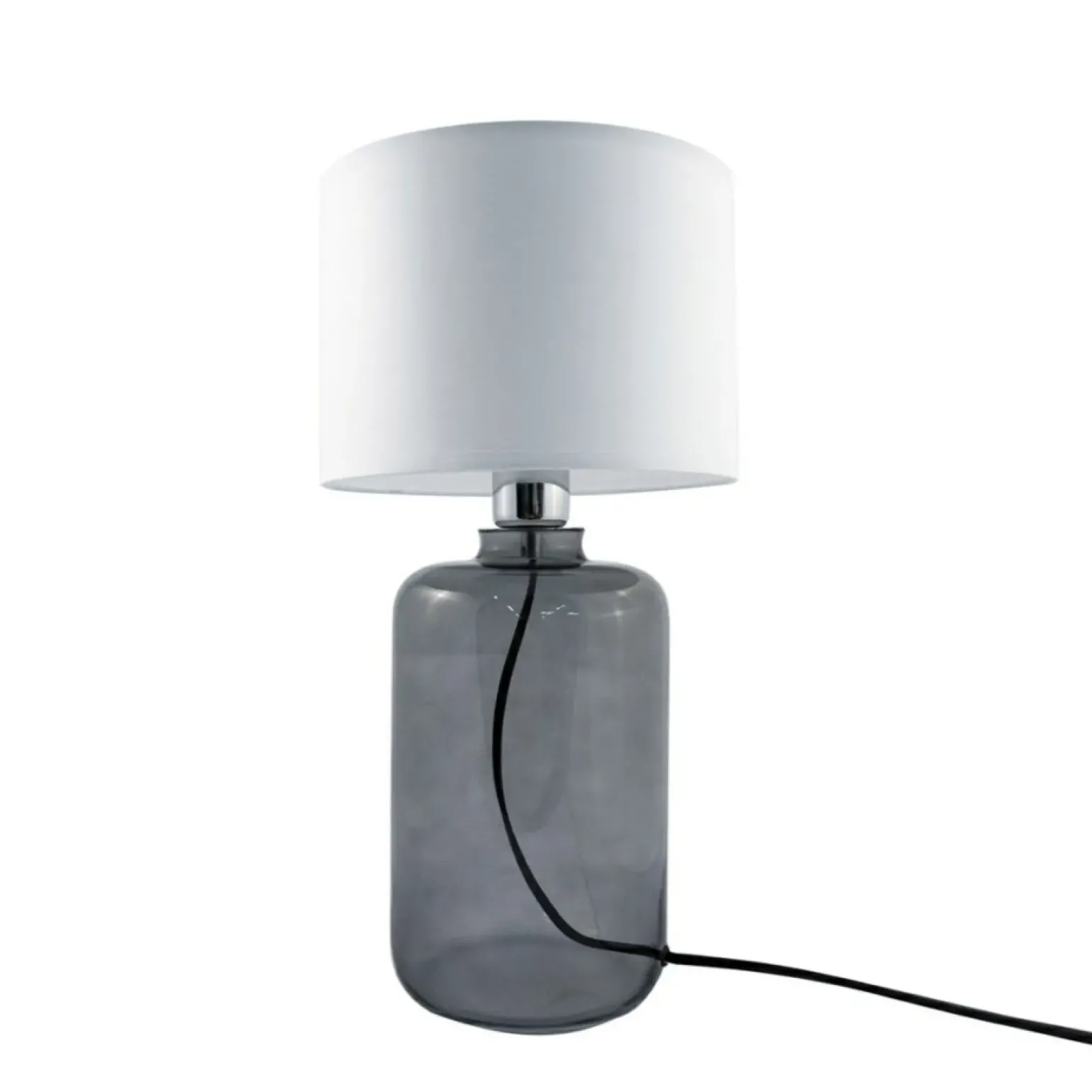 Sklep Kaja Lampka stołowa ze szklaną podstawą 5503WH SAMASUN| Kaja Oświetlenie