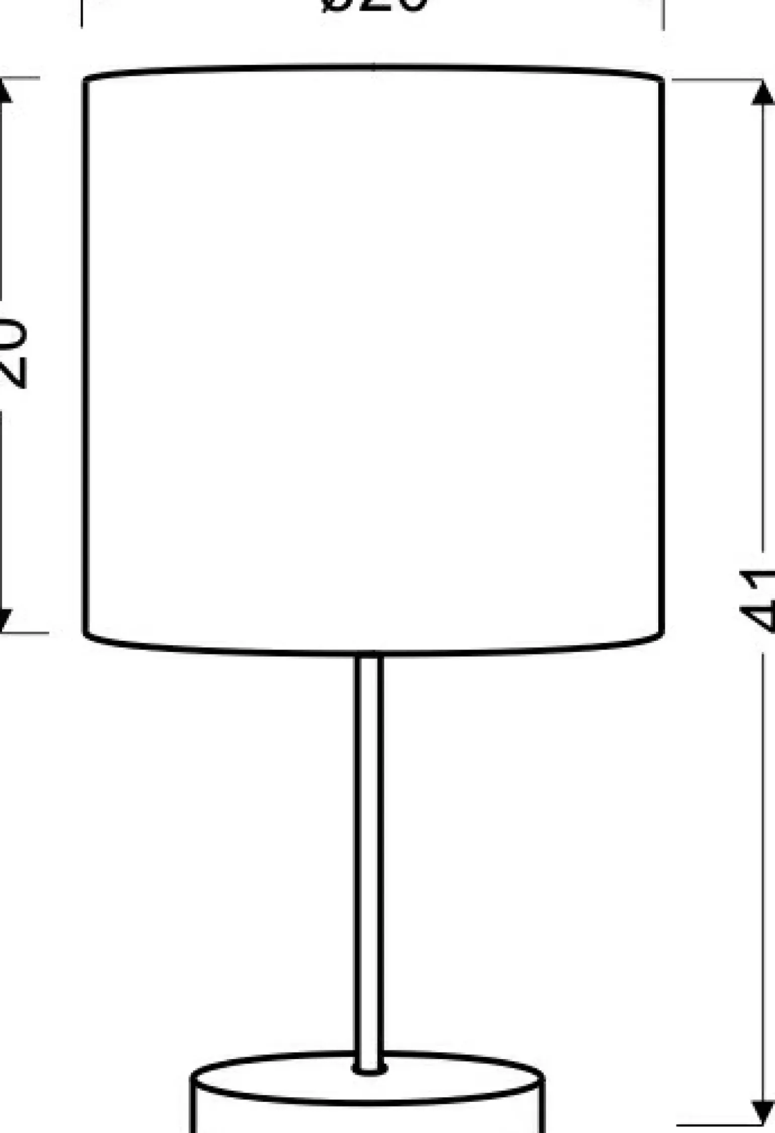 Sklep Kaja Lampka z abażurem w kolorze drewna 41-56712 TIMBER | Kaja Oświetlenie