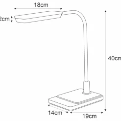 Sklep Kaja Lampka ze zmienną barwą światła K-BL1027 BIAŁY IKA | Kaja Oświetlenie