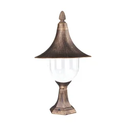 Sklep Kaja Latarenka zewnętrzna do ogrodu K-8128 CZ/ZŁ BOSTON | Kaja Oświetlenie