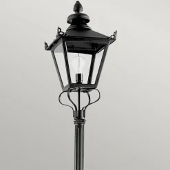 Sklep Kaja Latarnia stojąca, lampa ogrodowa GP1-BLACK z serii GRAMPIAN