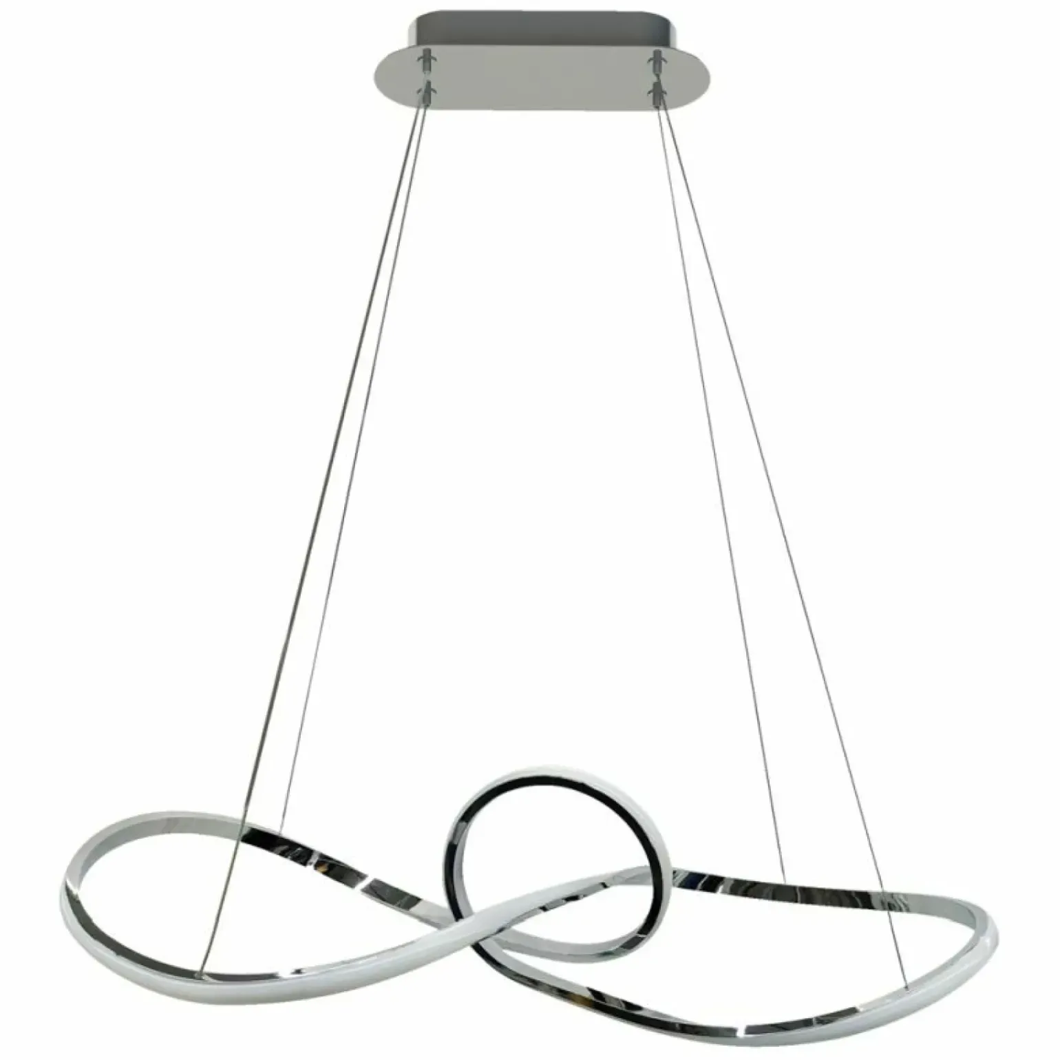 Cheap Ledowa, dekoracyjna lampa wisząca wstążka ML8117 MARCO | Kaja Żyrandole Nowoczesne