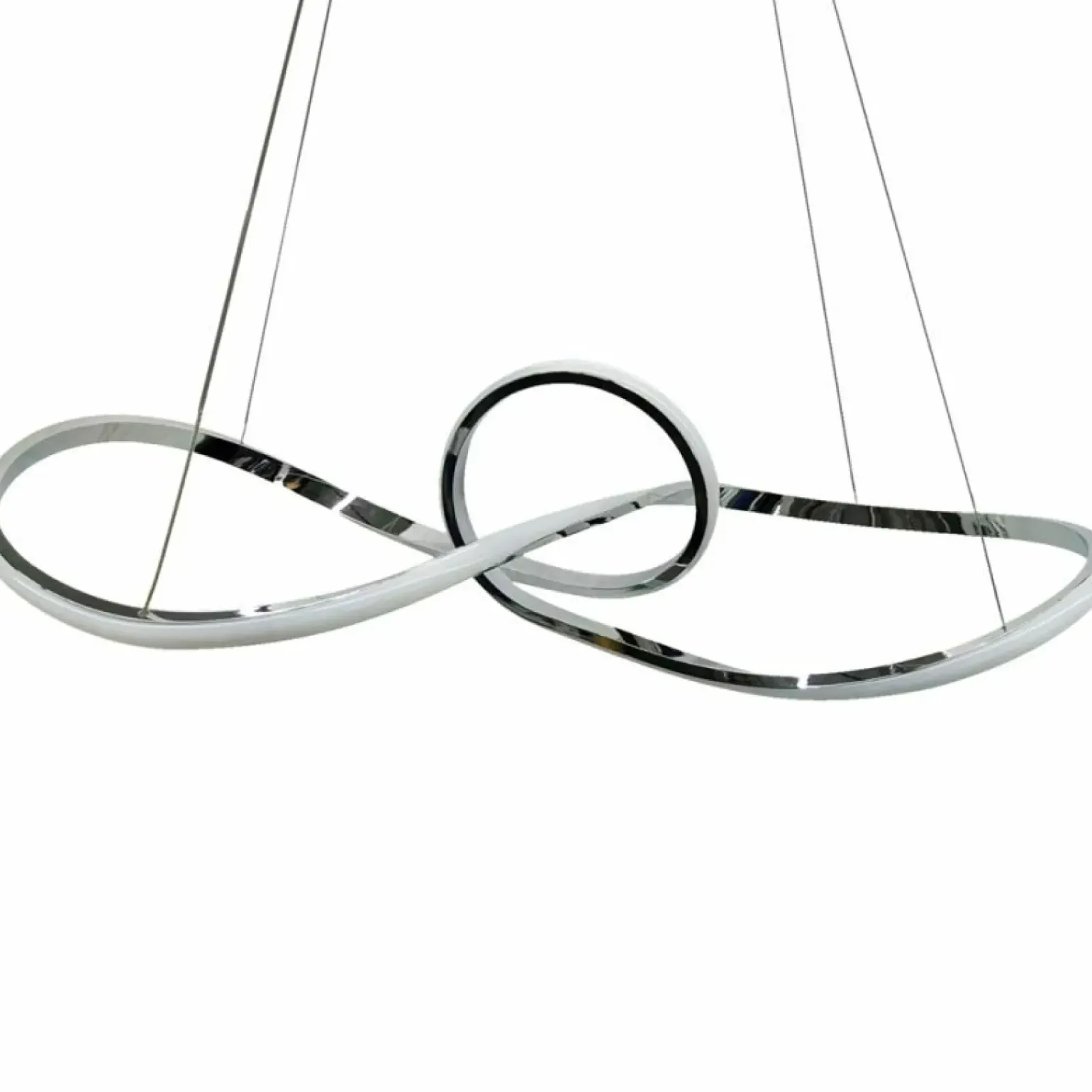 Cheap Ledowa, dekoracyjna lampa wisząca wstążka ML8117 MARCO | Kaja Żyrandole Nowoczesne