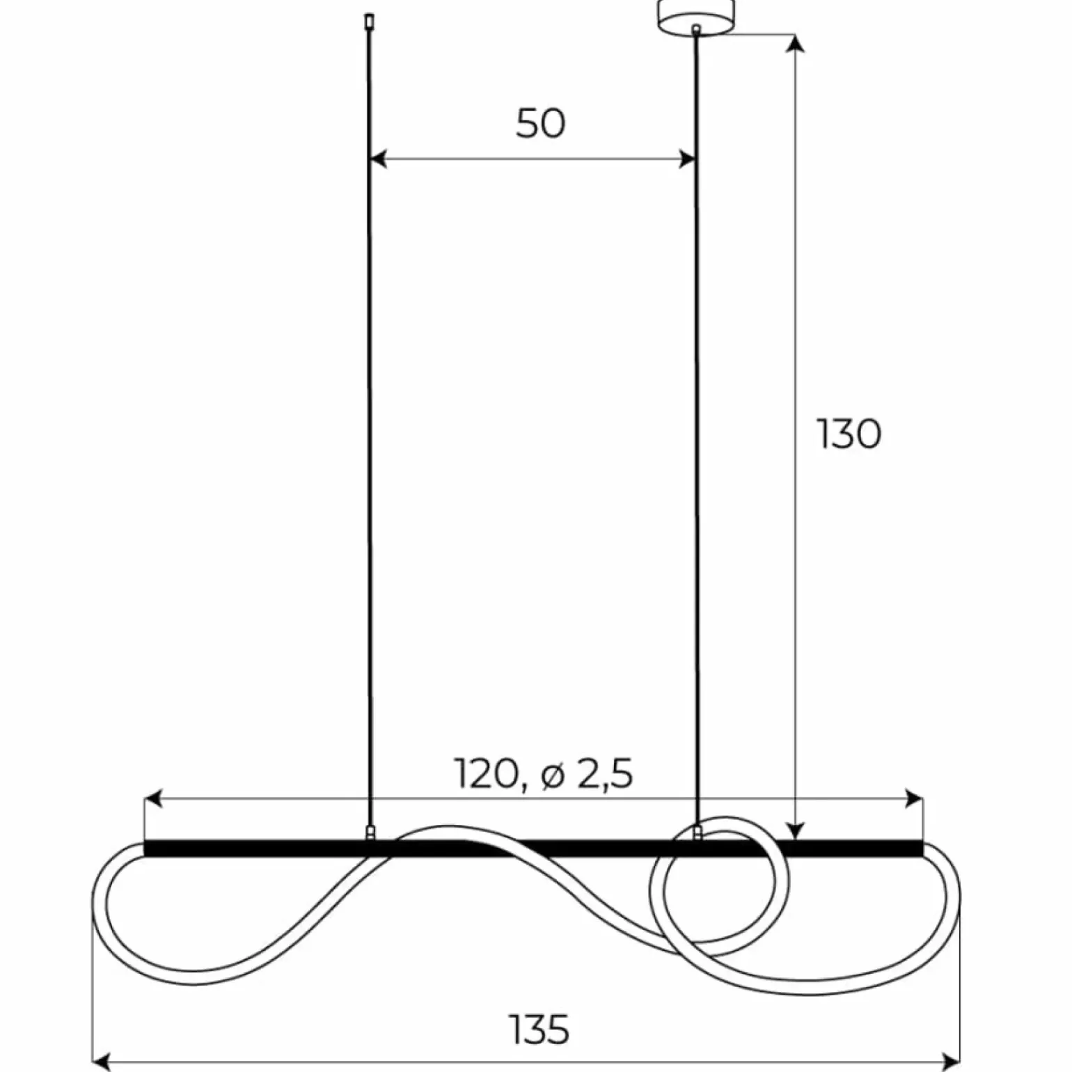Store Ledowa, dekoracyjna lampa nad stół w salonie MX P0512 LAGUNA | Kaja Żyrandole Nowoczesne