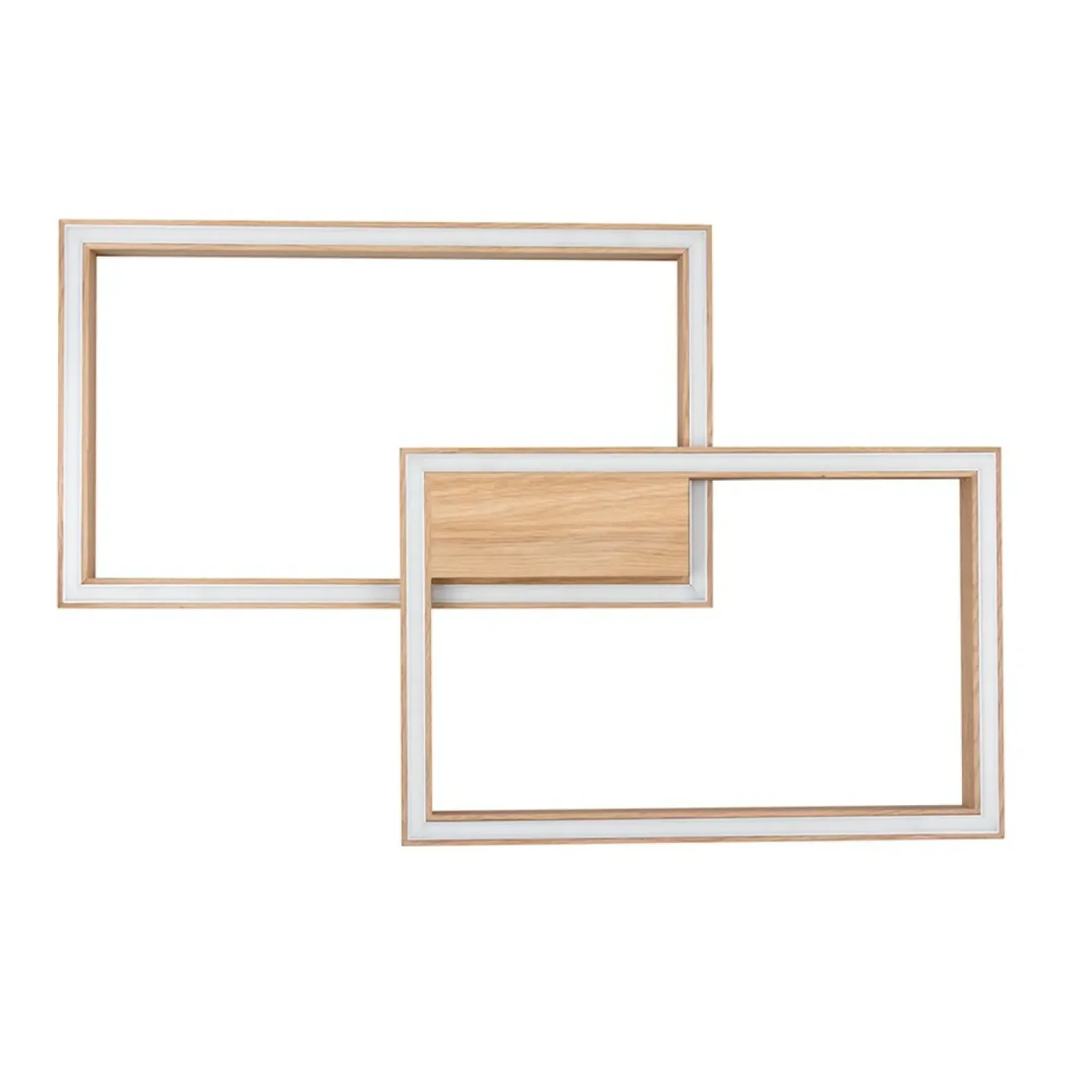 Sklep Kaja Ledowa, drewniana lampa sufitowa do sypialni 9142274 RAMME | Kaja