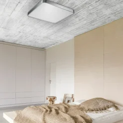 Sklep Kaja Ledowa, kwadratowa lampa sufitowa 12100006-SL SIERRA | Kaja