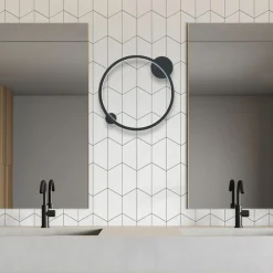 Sklep Kaja Ledowa lampa ścienna do łazienki ⌀50cm ML8858 SATURNO | Kaja