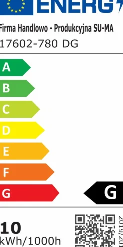 Sklep Kaja Ledowa lampa ogrodowa, ochrona IP54 17602-780 DG z serii FLER | Kaja Oświetlenie