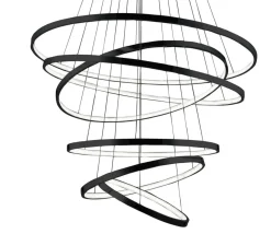 Cheap Ledowa lampa wisząca na antresolę AZ2923 WHEEL LONG DIMM | Kaja Żyrandole Nowoczesne