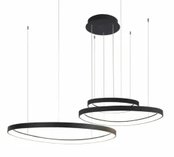 Store Ledowa lampa wisząca, nieregularne kształty AZ5027 AMANDA | Kaja Żyrandole Nowoczesne