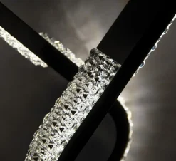 Best Ledowa lampa wisząca z kryształkami K-8160 HILD | Kaja Oświetlenie Żyrandole Nowoczesne