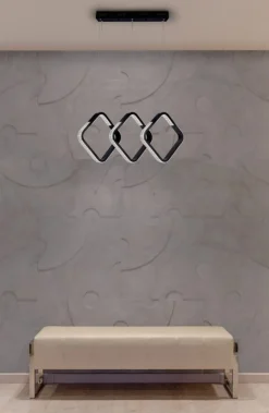 Best Ledowa lampa wisząca z kryształkami K-8160 HILD | Kaja Oświetlenie Żyrandole Nowoczesne