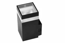 Sklep Kaja Ledowa lampa zewnętrzna, czarny kinkiet kostka AZ5221 JASON | Kaja