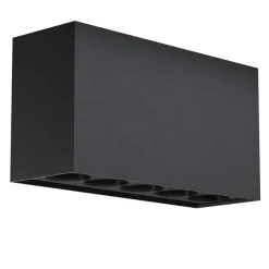 Sklep Kaja Ledowa lampa zewnętrzna, czarna, moc 10W O309CL-L10GF3K z serii ARES