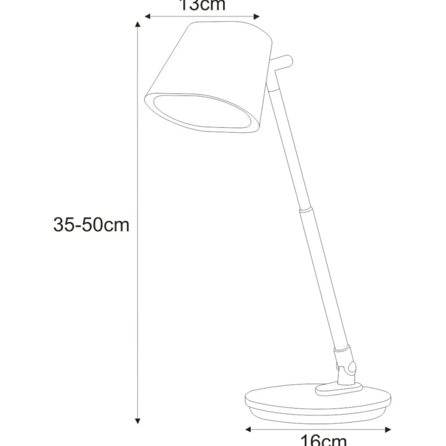 Sklep Kaja Ledowa lampka biurkowa w kolorze grafitu K-BL1527 GRAFIT z serii BOLEK