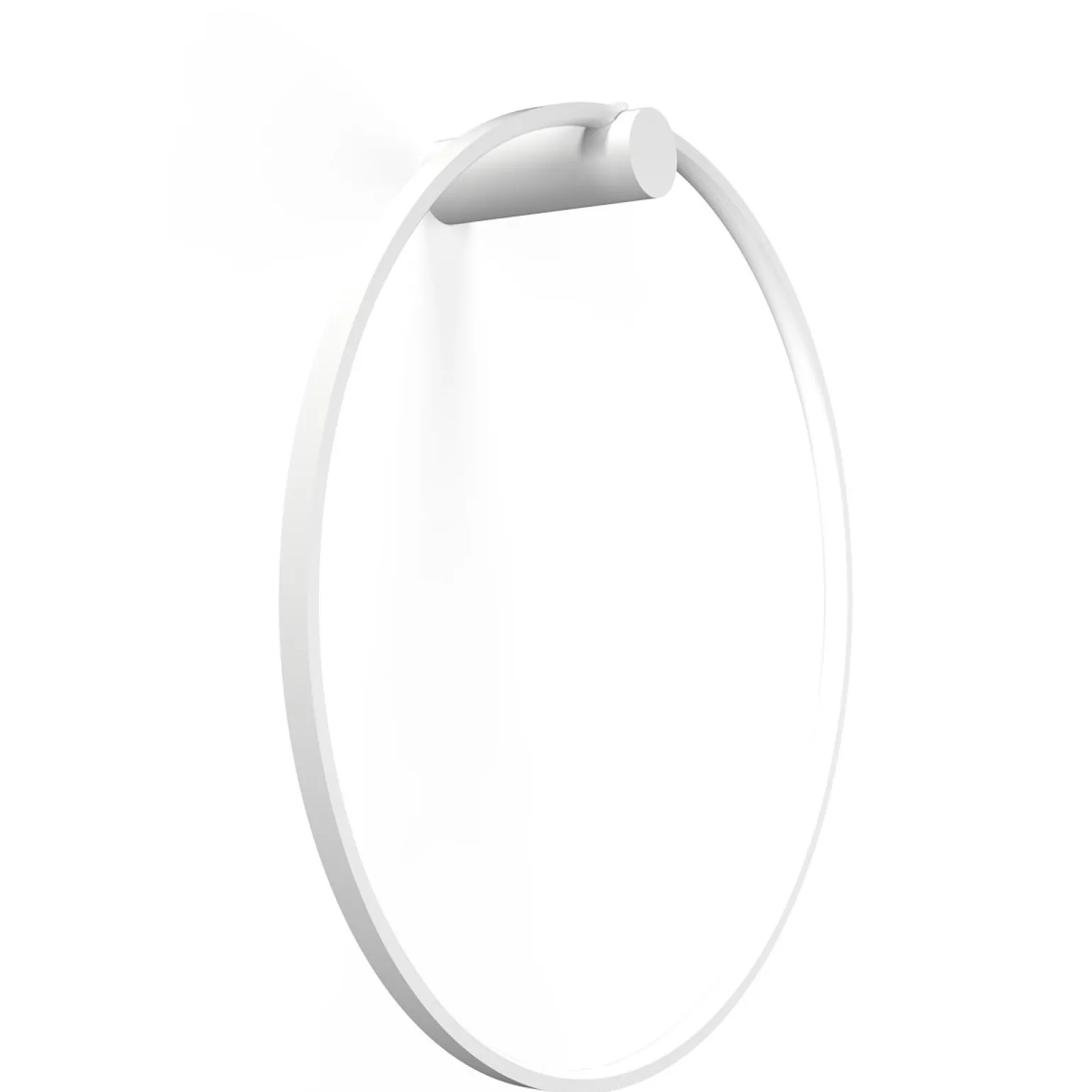 Sklep Kaja Ledowa obręcz ścienna, kinkiet koło 60cm LP-999/1W S WH z serii MIRROR