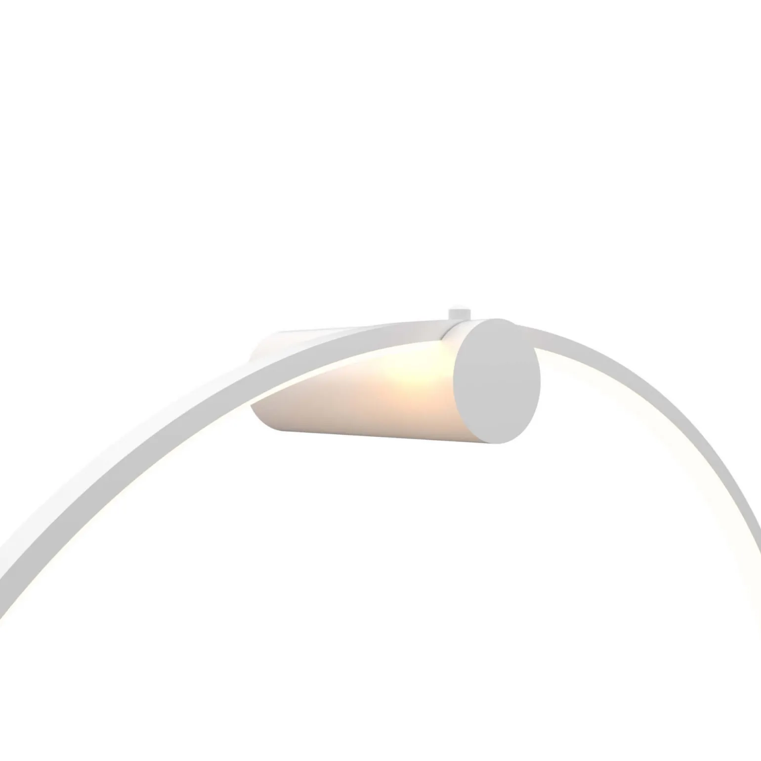 Sklep Kaja Ledowa obręcz ścienna, kinkiet koło 60cm LP-999/1W S WH z serii MIRROR