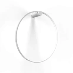 Sklep Kaja Ledowa obręcz ścienna, kinkiet koło 60cm LP-999/1W S WH z serii MIRROR