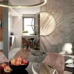 Flash Sale Ledowa obręcz pionowa, do łazienki LP-999/1P L GD z serii MIRROR Żyrandole Nowoczesne