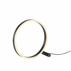 Sklep Kaja Ledowa obręcz, stylowa lampka nocna ⌀30cm 15390-13 RITUS | Kaja