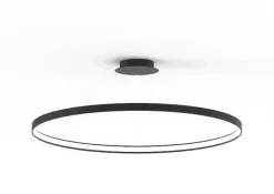 Shop Ledowa obręcz wisząca, pozioma LA0722/1 - BK CIRCLE | Kaja Żyrandole Nowoczesne