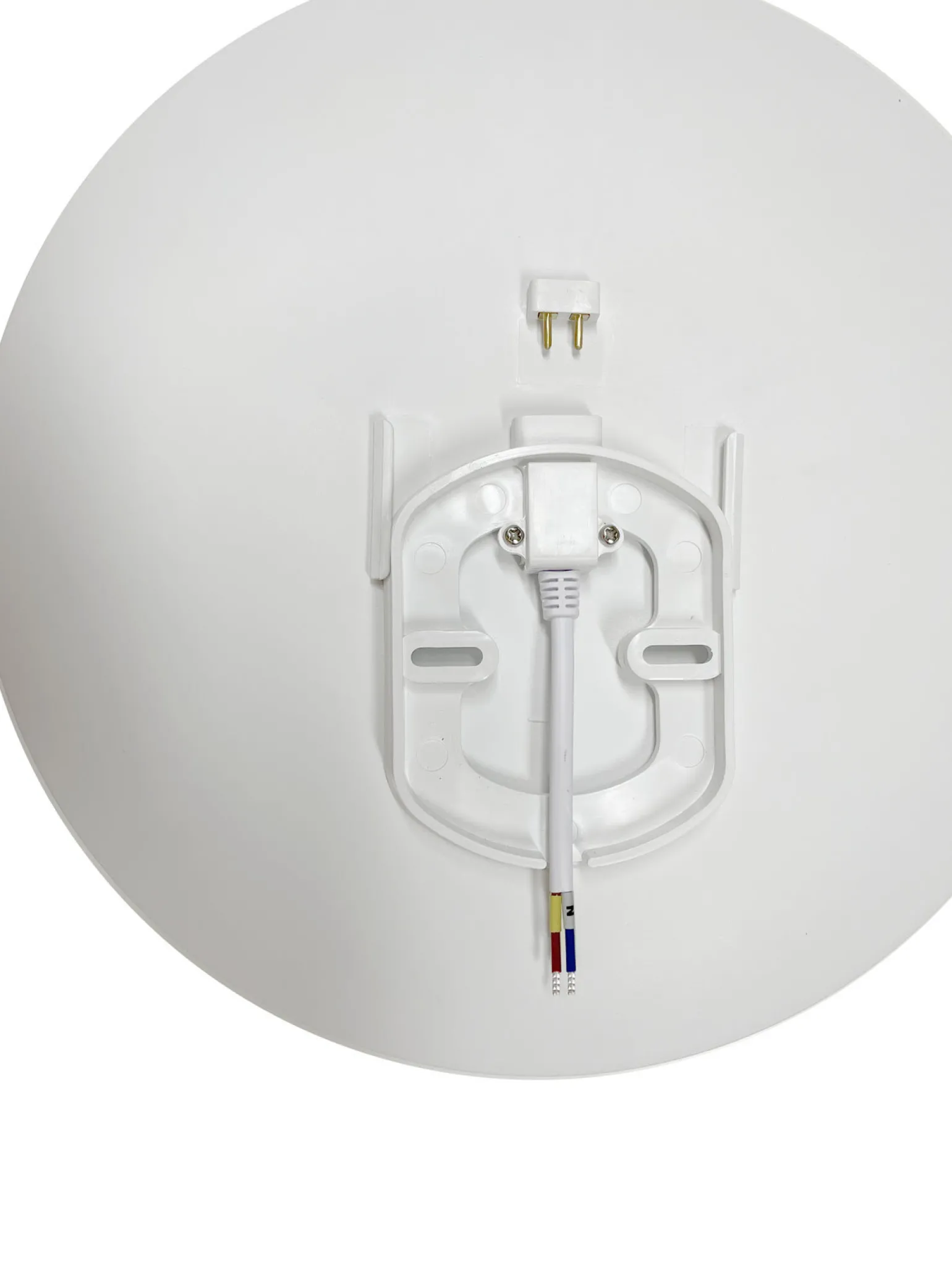 Sklep Kaja Ledowa, okrągła lampa sufitowa do łazienki LP-550/1C S 4WH – VEGAS