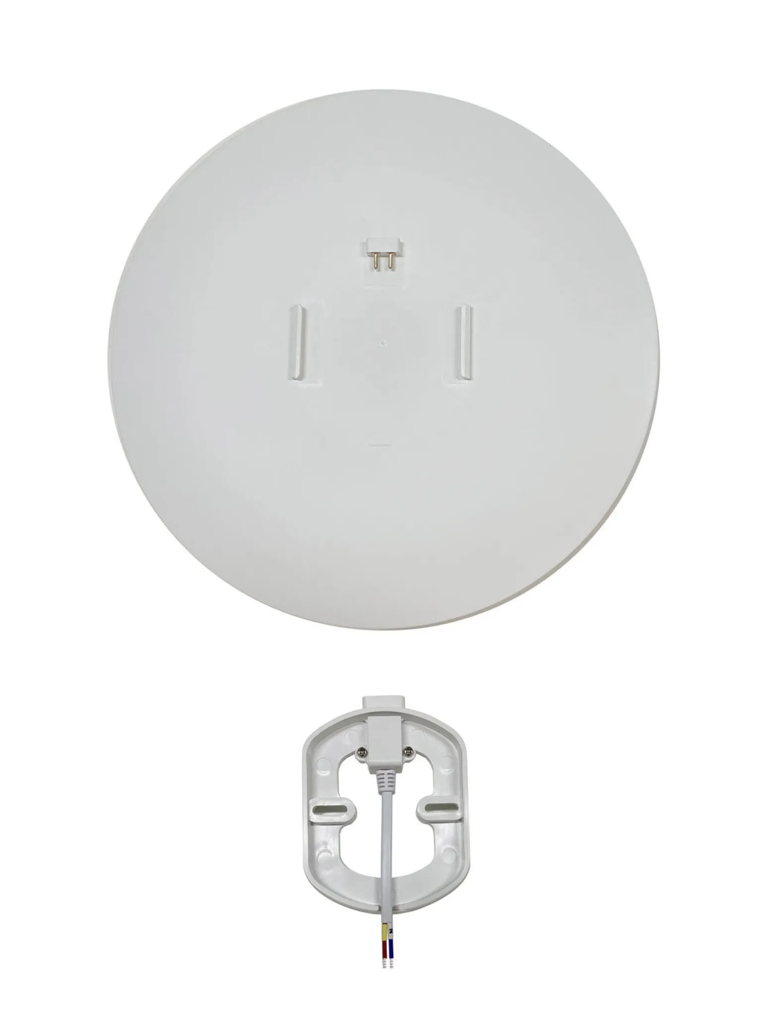 Sklep Kaja Ledowa, okrągła lampa sufitowa do łazienki LP-550/1C S 4WH – VEGAS