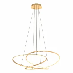 New Ledowa, ozdobna lampa wisząca wstążka MD7360-1A-3GT CHOLET | Kaja Żyrandole Nowoczesne