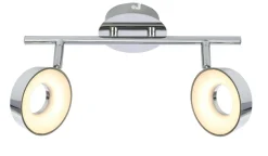 Sklep Kaja Ledowa, srebrna listwa sufitowa z ringami 92-61713 ISLA | Kaja