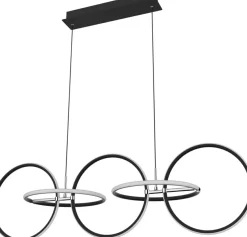 Cheap Ledowa, szeroka lampa wisząca do salonu A0022-351 KOS | Kaja Żyrandole Nowoczesne