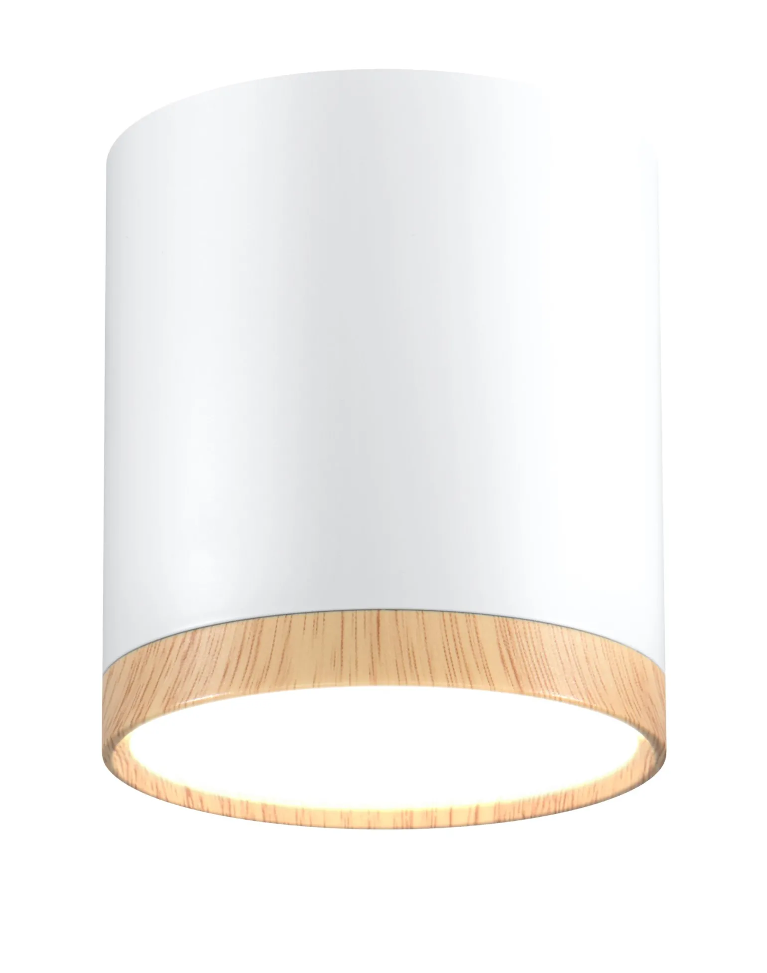 Sklep Kaja LEDowa tuba natynkowa z drewnem 2273624 z serii TUBA | Kaja