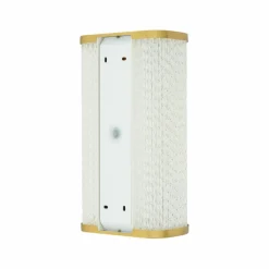 Sklep Kaja Ledowy, elegancki, złoty kinkiet łazienkowy 10730 PALMAS | Kaja