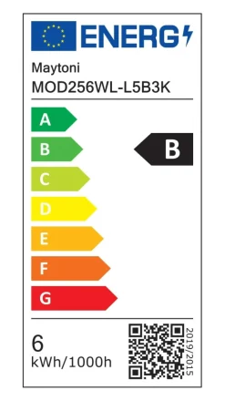 Sklep Kaja Ledowy kinkiet w czarnym kolorze MOD256WL-L5B3K z serii RENAISSANCE