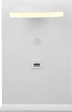 Sklep Kaja Ledowy kinkiet z USB, idealny do sypialni 21-76052 z serii COMPACT