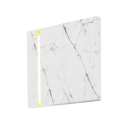 Sklep Kaja Ledowy, marmurowy kinkiet w stylu glamour MZ5030 LECERTA | Kaja