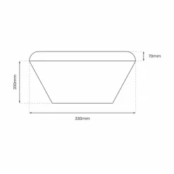 Sklep Kaja Ledowy plafon łazienkowy 33x33cm 4000K EK7791 NEMO | Kaja Oświetlenie