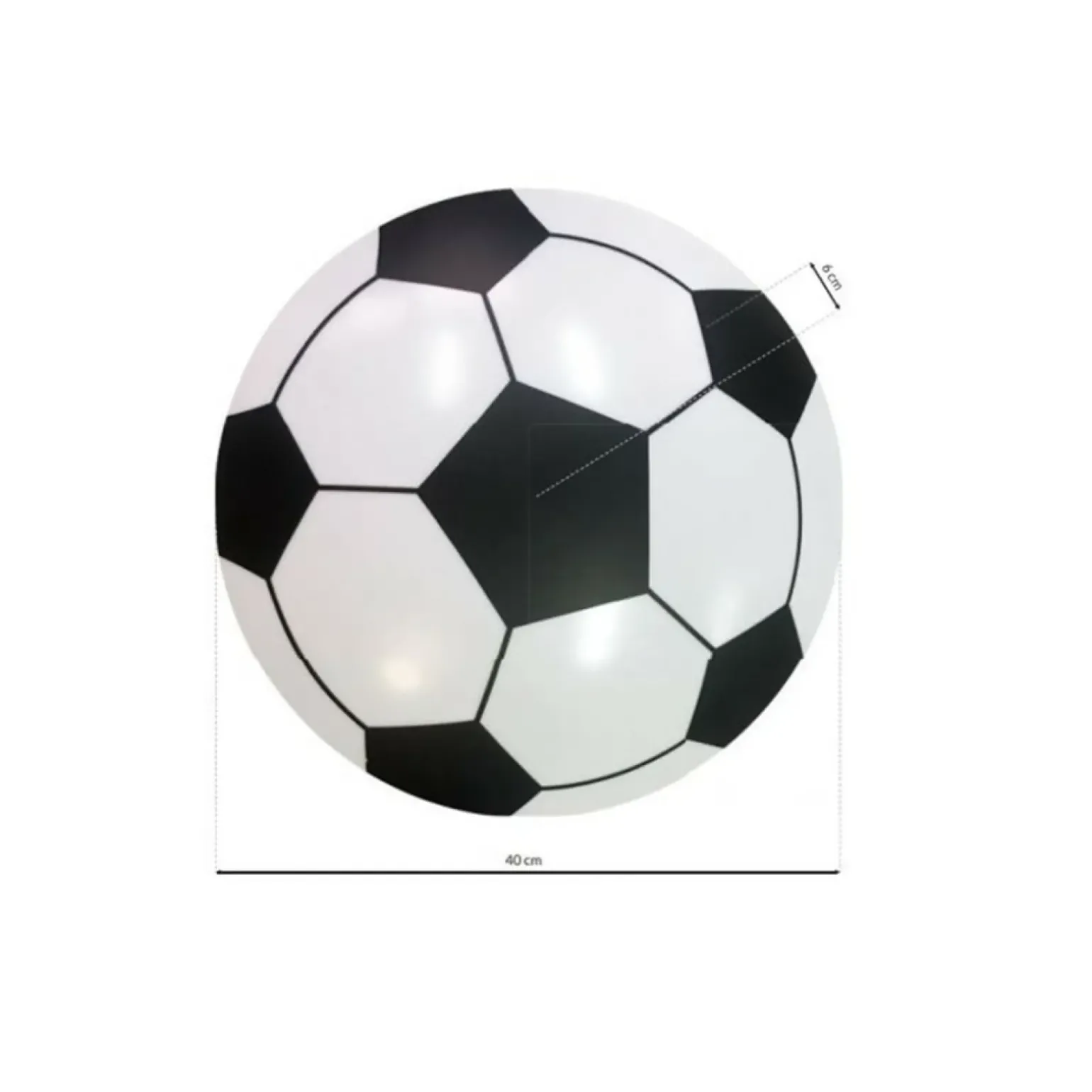 Sklep Kaja Ledowy plafon do pokoju dziecka, piłka ML6179 z serii BALL | Kaja Oświetlenie