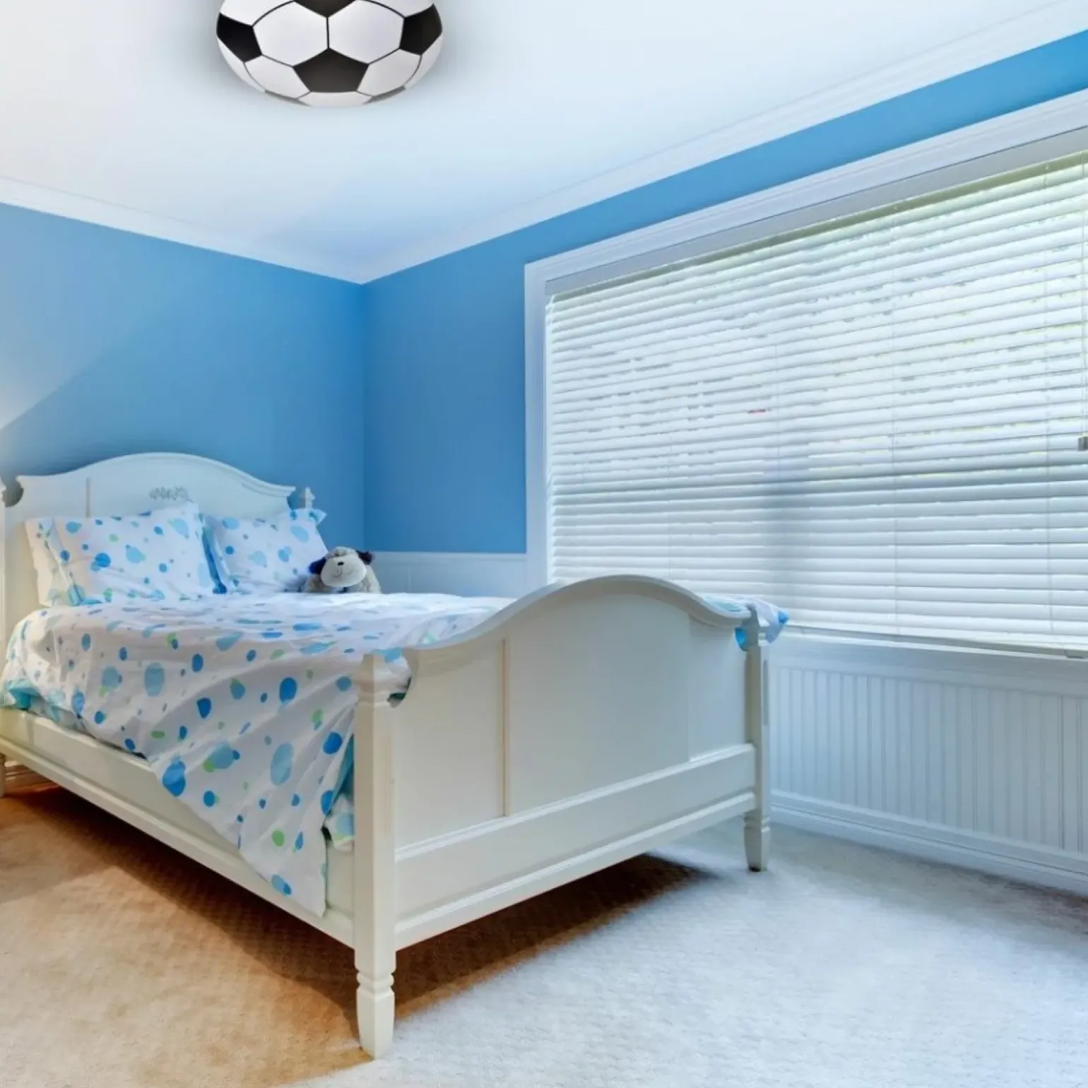 Sklep Kaja Ledowy plafon do pokoju dziecka, piłka ML6179 z serii BALL | Kaja Oświetlenie