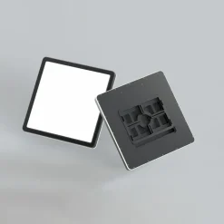 Sklep Kaja Ledowy plafon o wymiarach 30x30 PLF-39573-300S-28W-BL ALERIA | Kaja