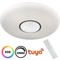 Sklep Kaja Ledowy plafon RGB, zmienna barwa światła ML6405 z serii VELA | Kaja Oświetlenie