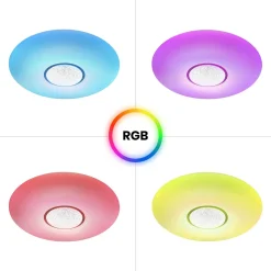 Sklep Kaja Ledowy plafon RGB, zmienna barwa światła ML6405 z serii VELA | Kaja Oświetlenie