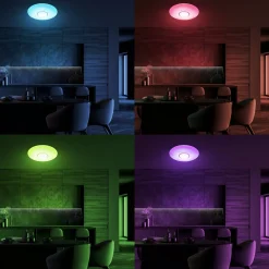 Sklep Kaja Ledowy plafon RGB, zmienna barwa światła ML6405 z serii VELA | Kaja Oświetlenie