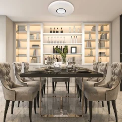 Sklep Kaja Ledowy plafon RGB, zmienna barwa światła ML6405 z serii VELA | Kaja Oświetlenie