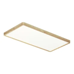 Sklep Kaja Ledowy plafon sufitowy, drewno PLF-63827-600L-36W-WO z serii OLBIS