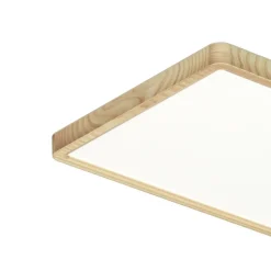 Sklep Kaja Ledowy plafon sufitowy, drewno PLF-63827-600L-36W-WO z serii OLBIS