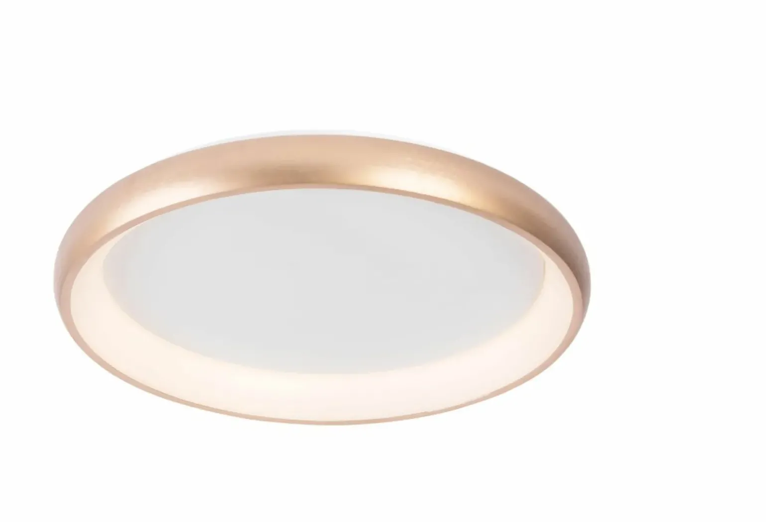 Sklep Kaja Ledowy plafon w kolorze złotym ⌀41cm z pilotem AZ5070 ANTONIO | Kaja