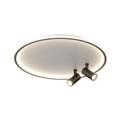 Sklep Kaja Ledowy plafon z dwoma ruchomymi reflektorami K-8191 z serii LOGAN | Kaja Oświetl